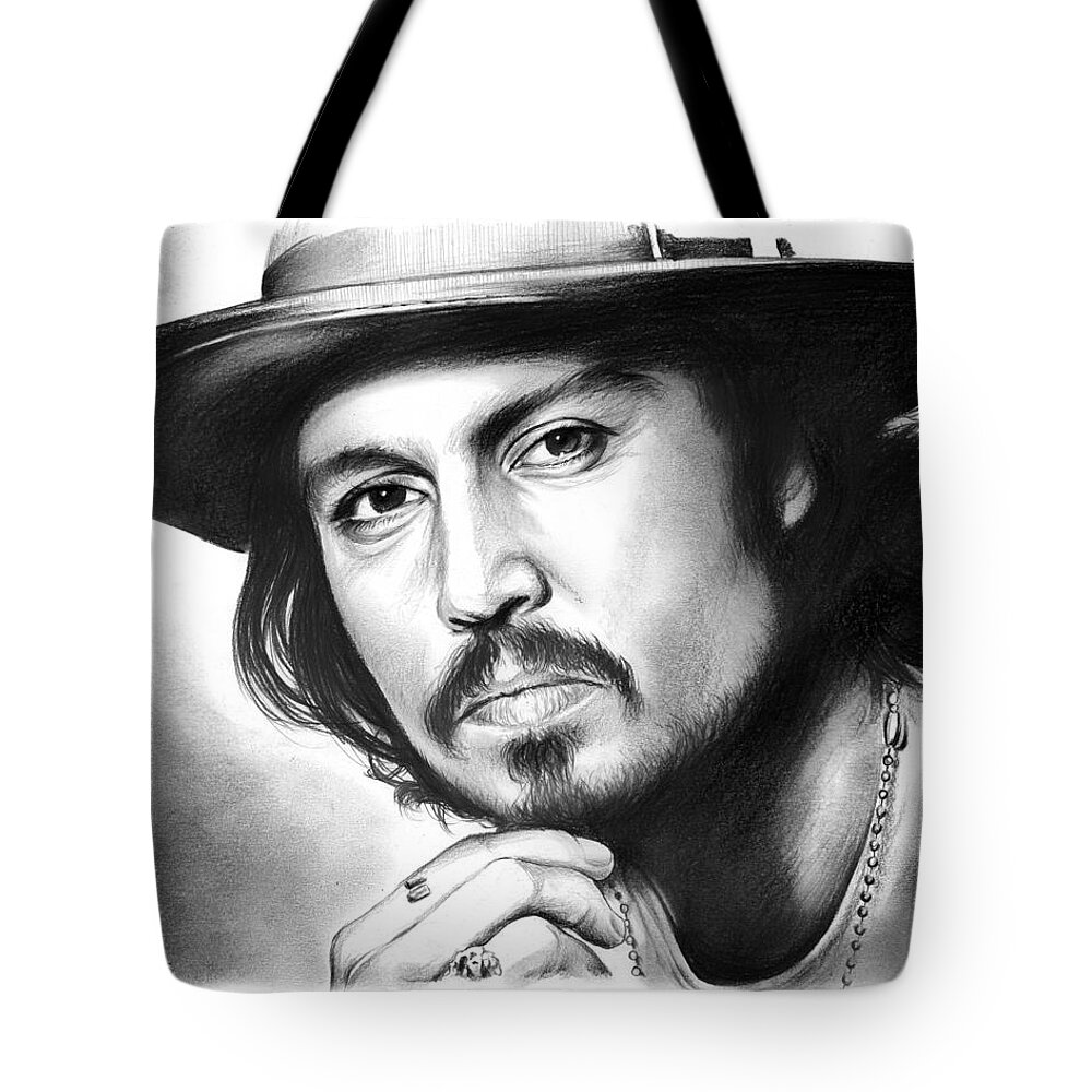 Johnny Depp Tote Bags