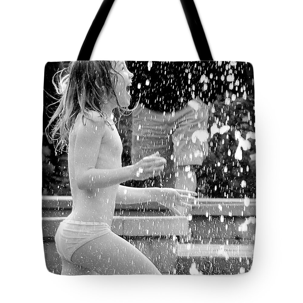 Joy Tote Bag featuring the photograph Screaming for Joy by Vincent Green