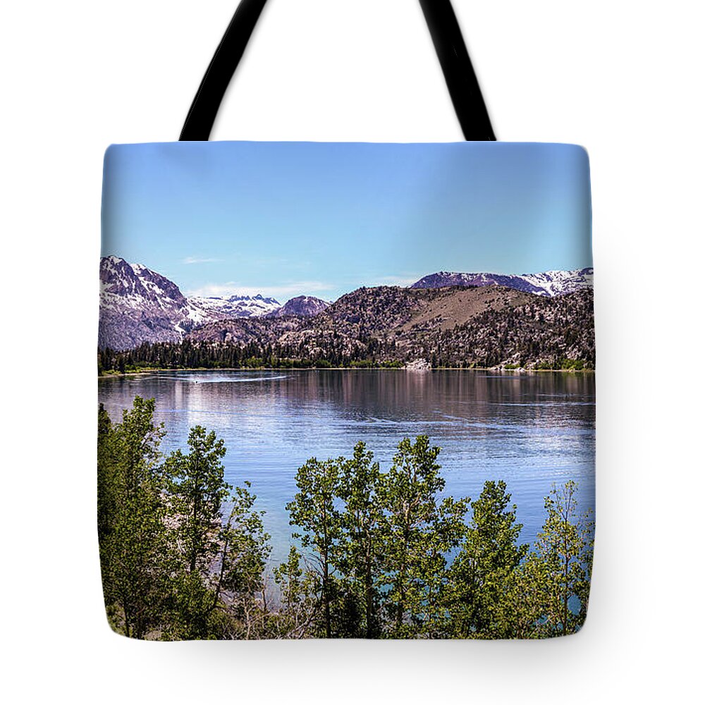 June Lake Tote Bag featuring the photograph June Lake by Joe Lach