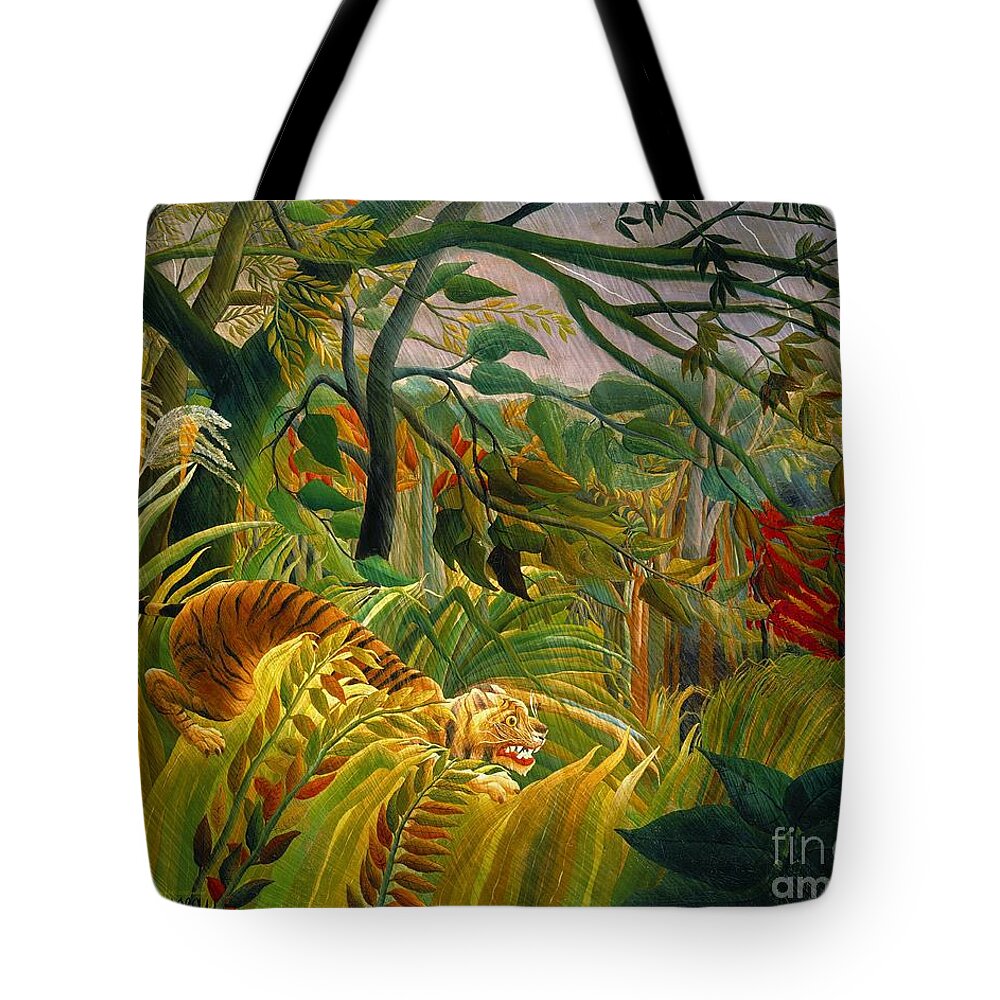 Jungle Storm 1891 Tote Bag featuring the photograph Jungle Storm 1891 by Padre Art