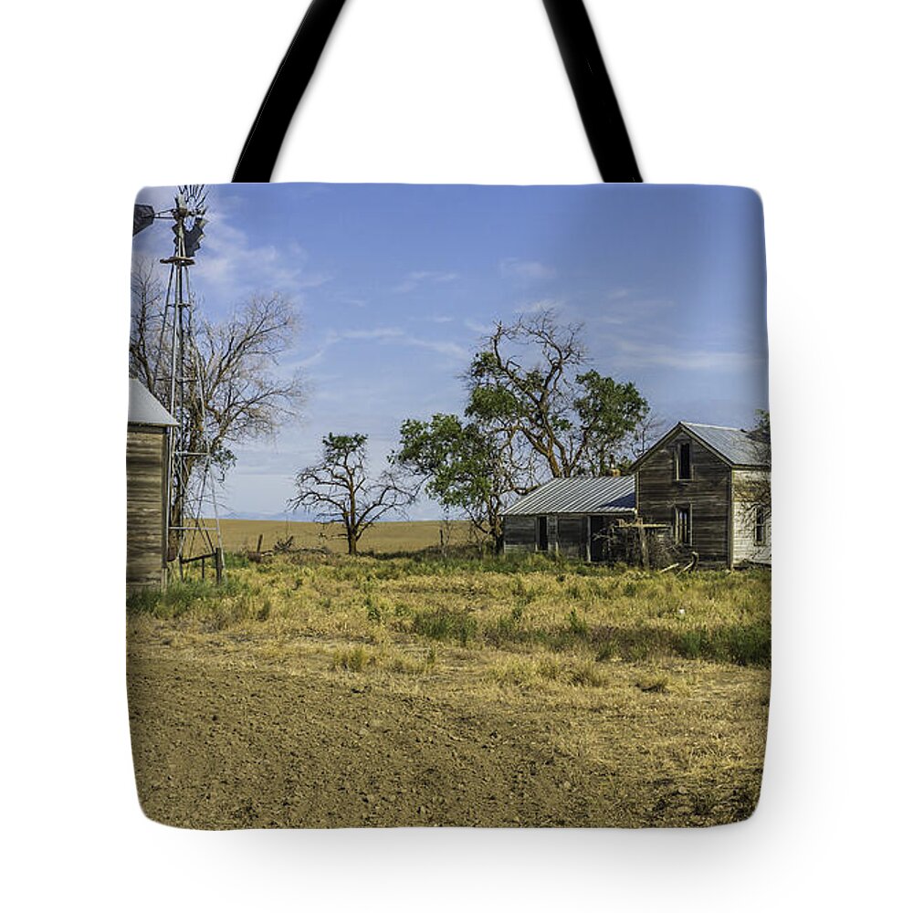 Abandoned Tote Bag featuring the photograph Just a Coat Of Paint by Mark Joseph