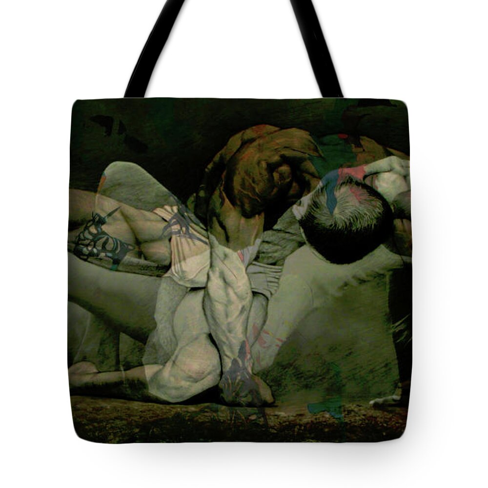 Love Tote Bag featuring the digital art Just Give Me A Reason by Paul Lovering