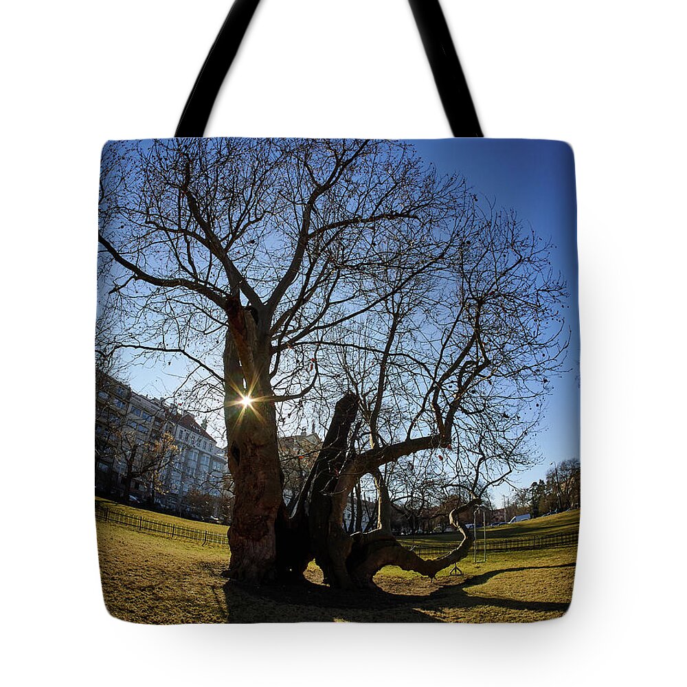 Finland Tote Bag featuring the photograph K for Kafkatown by Jouko Lehto