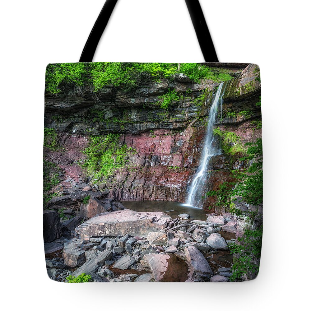 Kaaterskill Falls Tote Bag featuring the photograph Kaaterskill Falls 2 by Mark Papke