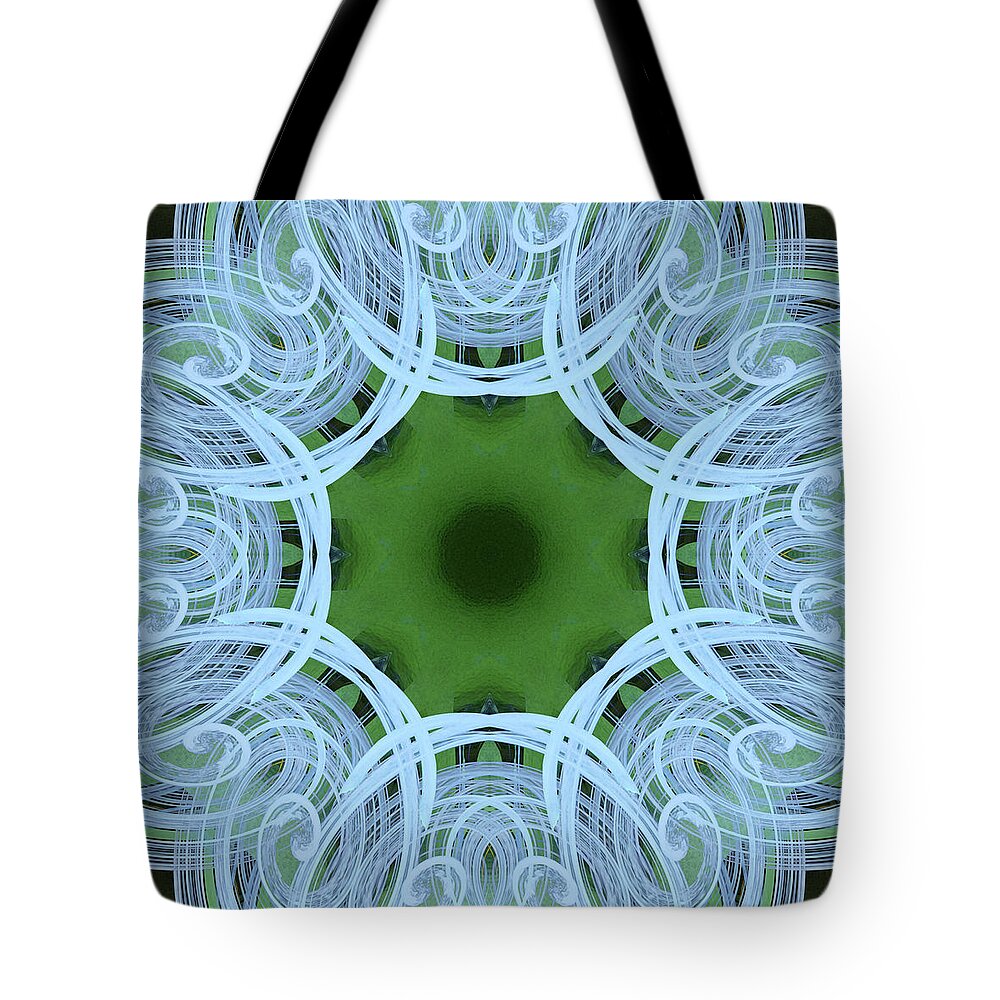 Kaleidoscope Tote Bag featuring the photograph Kal17 by Morgan Wright