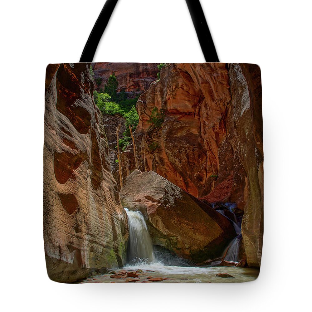 Zion National Park Tote Bag featuring the photograph Kanarra Creek by Brian Kamprath