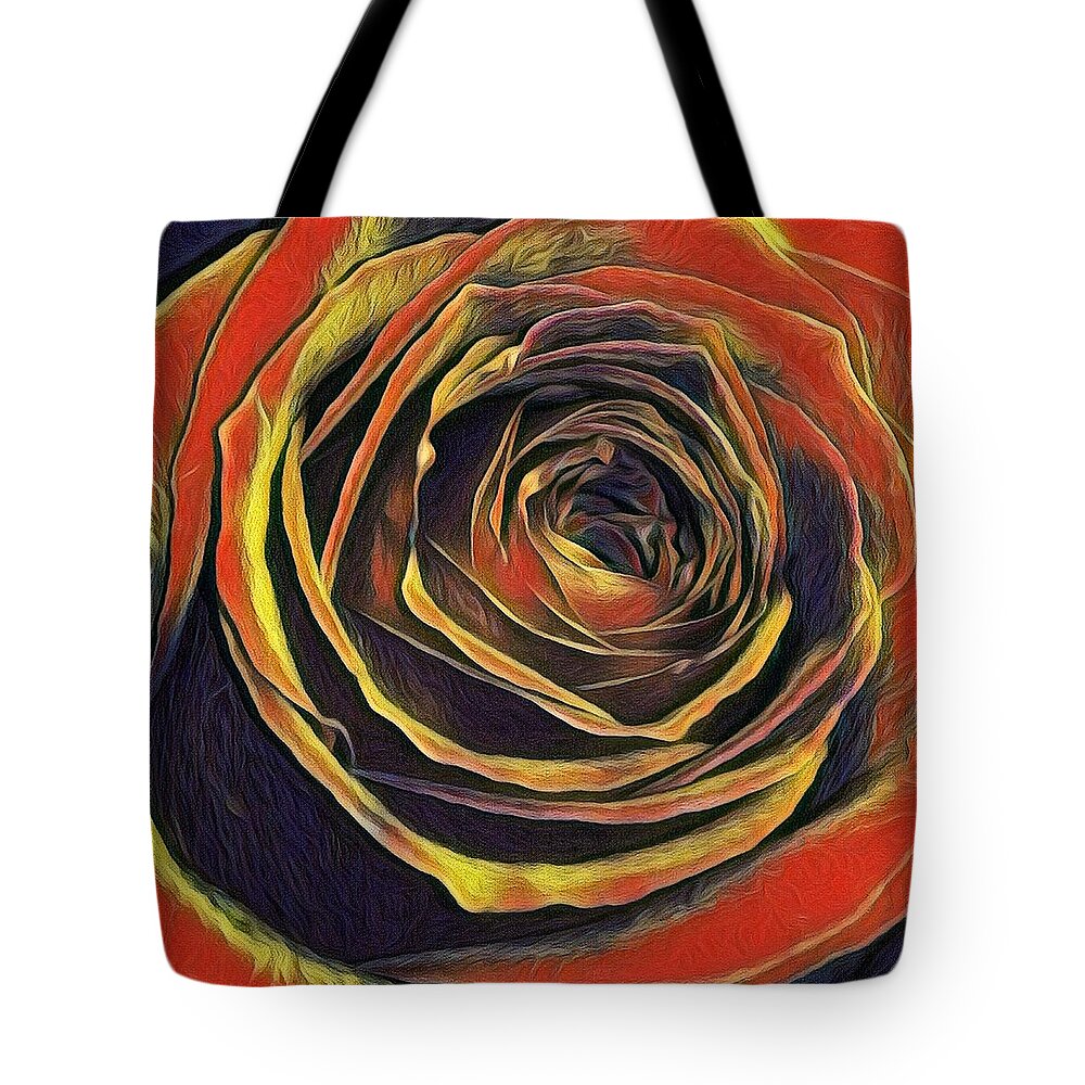  Tote Bag featuring the photograph Kayla Rose by Kimberly Woyak