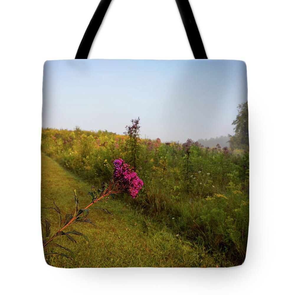 Wild Flowers Tote Bag featuring the photograph Kendall Hills by Tim Fitzwater