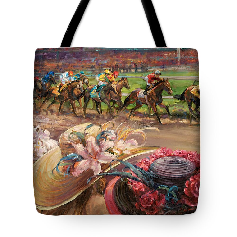 Thoroughbreds Tote Bags