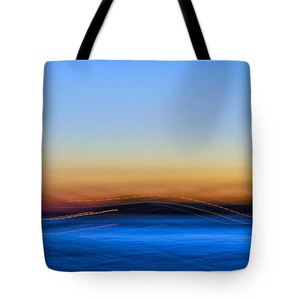 Abstract Tote Bag featuring the photograph Key West Abstract by Jim Shackett