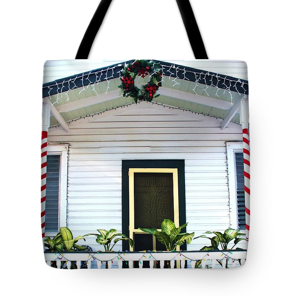 Photo For Sale Tote Bag featuring the photograph Key West Christmas by Robert Wilder Jr