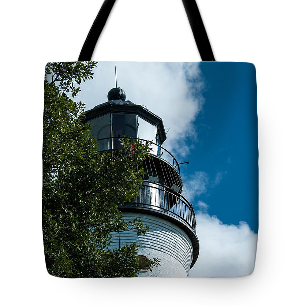 1848 Tote Bag featuring the photograph Key West Lighthouse by Brian Green