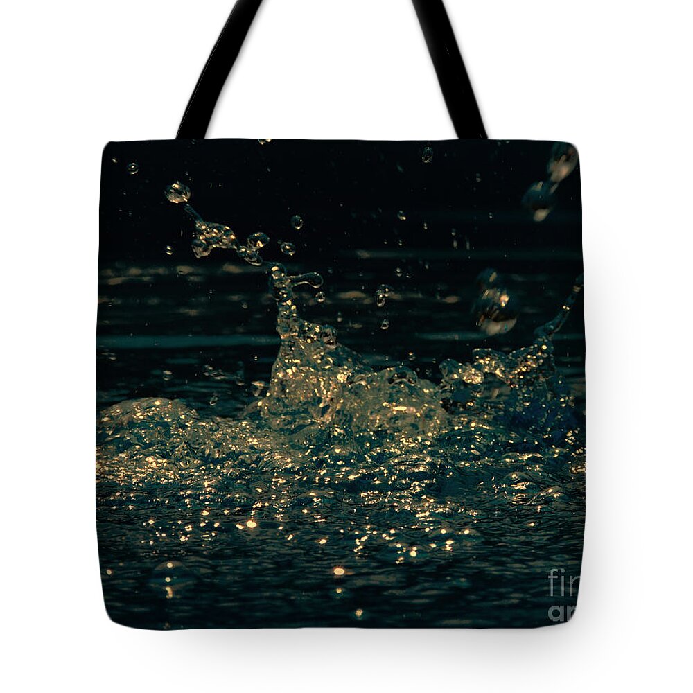 Research Tote Bag featuring the photograph Kinetic by Mim White