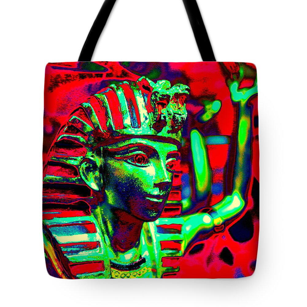 King Tote Bag featuring the photograph King Scorpion by Larry Beat