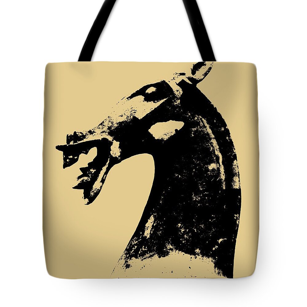 Richard Reeve Tote Bag featuring the photograph Knight Rampant by Richard Reeve