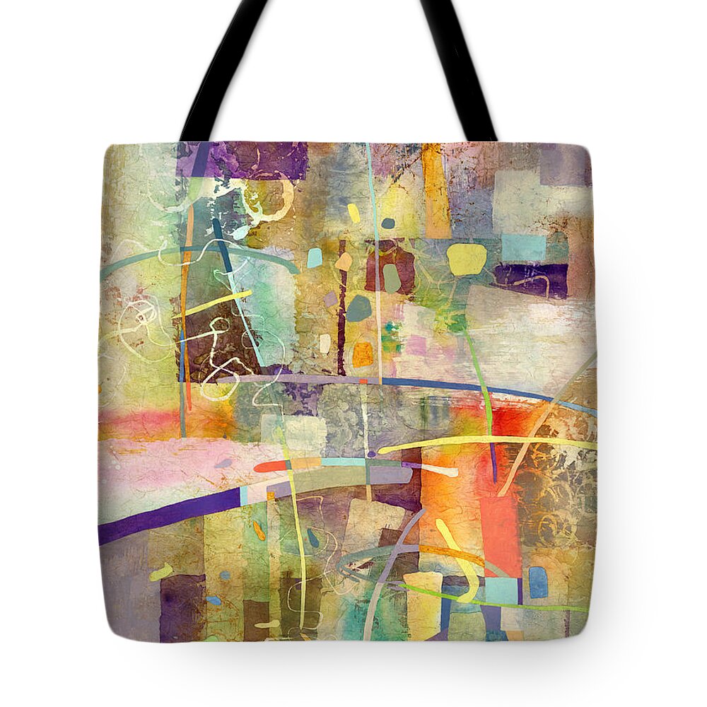 Kismet Tote Bag featuring the painting Kismet by Hailey E Herrera