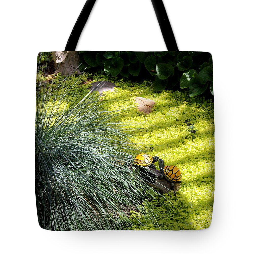 Kissing Tote Bag featuring the photograph Kissing Cousins by Marie Neder