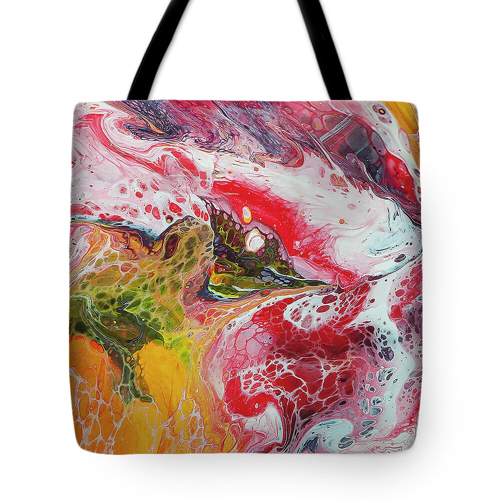 Koi Tote Bag featuring the painting Koi with Friends by Beverly Johnson