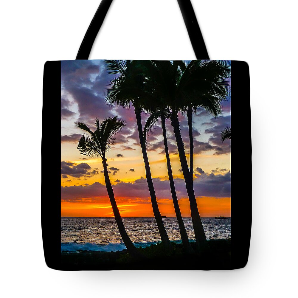 Hawaii Tote Bag featuring the photograph Kona Dreams by Pamela Newcomb