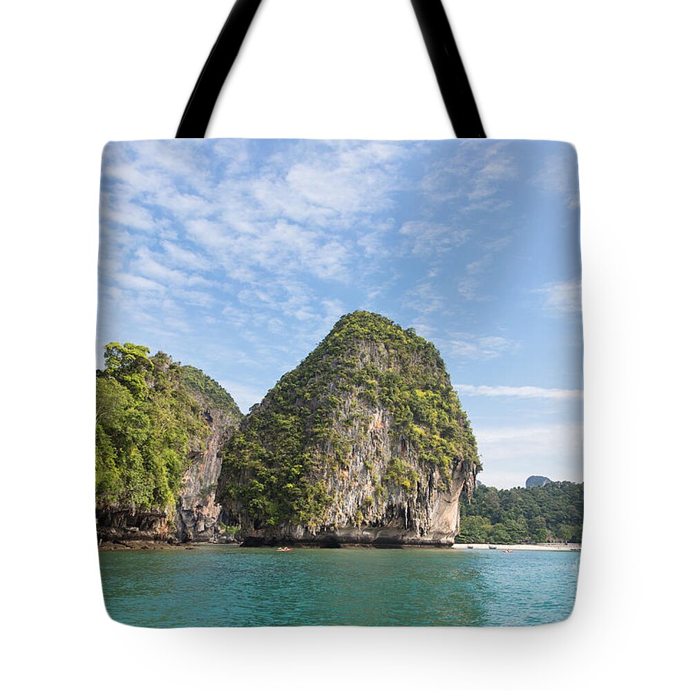 Thailand Tote Bag featuring the photograph Krabi landscape in Thailand by Didier Marti