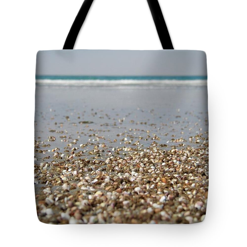 Sea Tote Bag featuring the photograph La Mer by Suzanne Oesterling