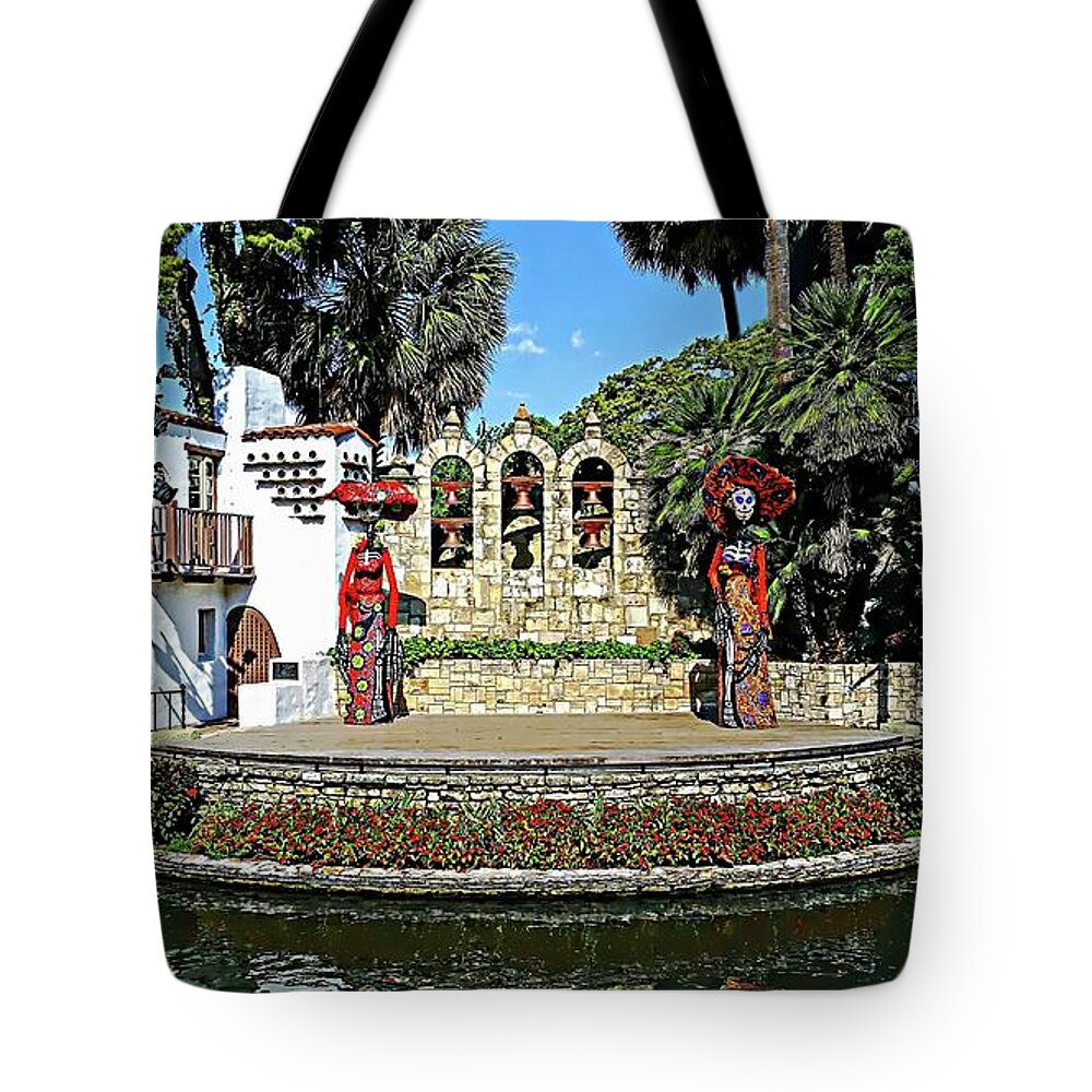United States Tote Bag featuring the photograph La Vallita - Day of the Dead by Joseph Hendrix