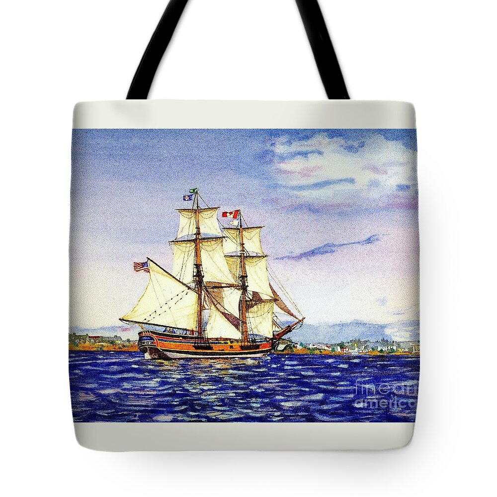 Cynthia Pride Watercolor Paintings Tote Bag featuring the painting Lady Washington by Cynthia Pride