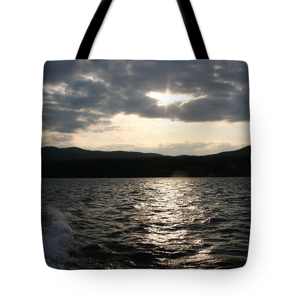  Tote Bag featuring the photograph Lake George by Aggy Duveen