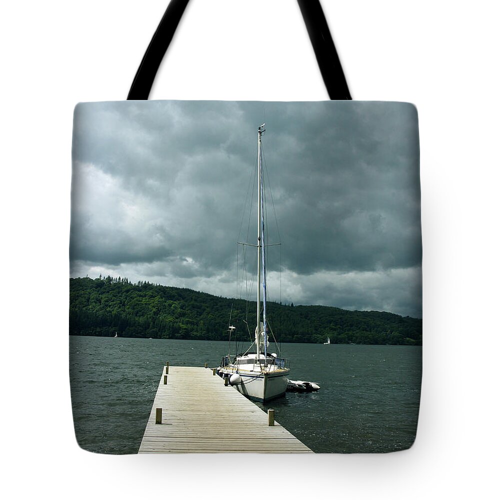 Lake Windermere Tote Bag featuring the photograph Lake Windermere by Mini Arora