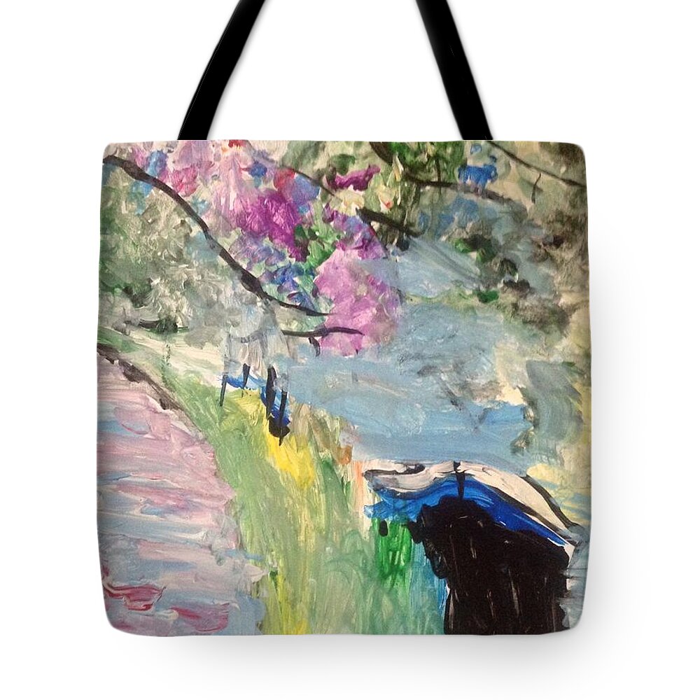 Pond Tote Bag featuring the photograph LakeRiver by Love Art Wonders By God