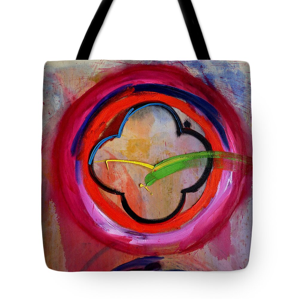 Landscape Tote Bag featuring the painting Landscape by Charles Stuart