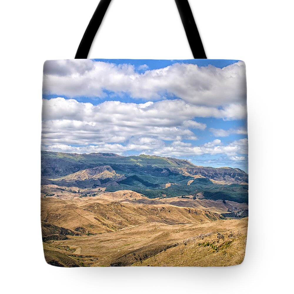 Beauty Tote Bag featuring the photograph Nature landscape in New Zealand by Patricia Hofmeester