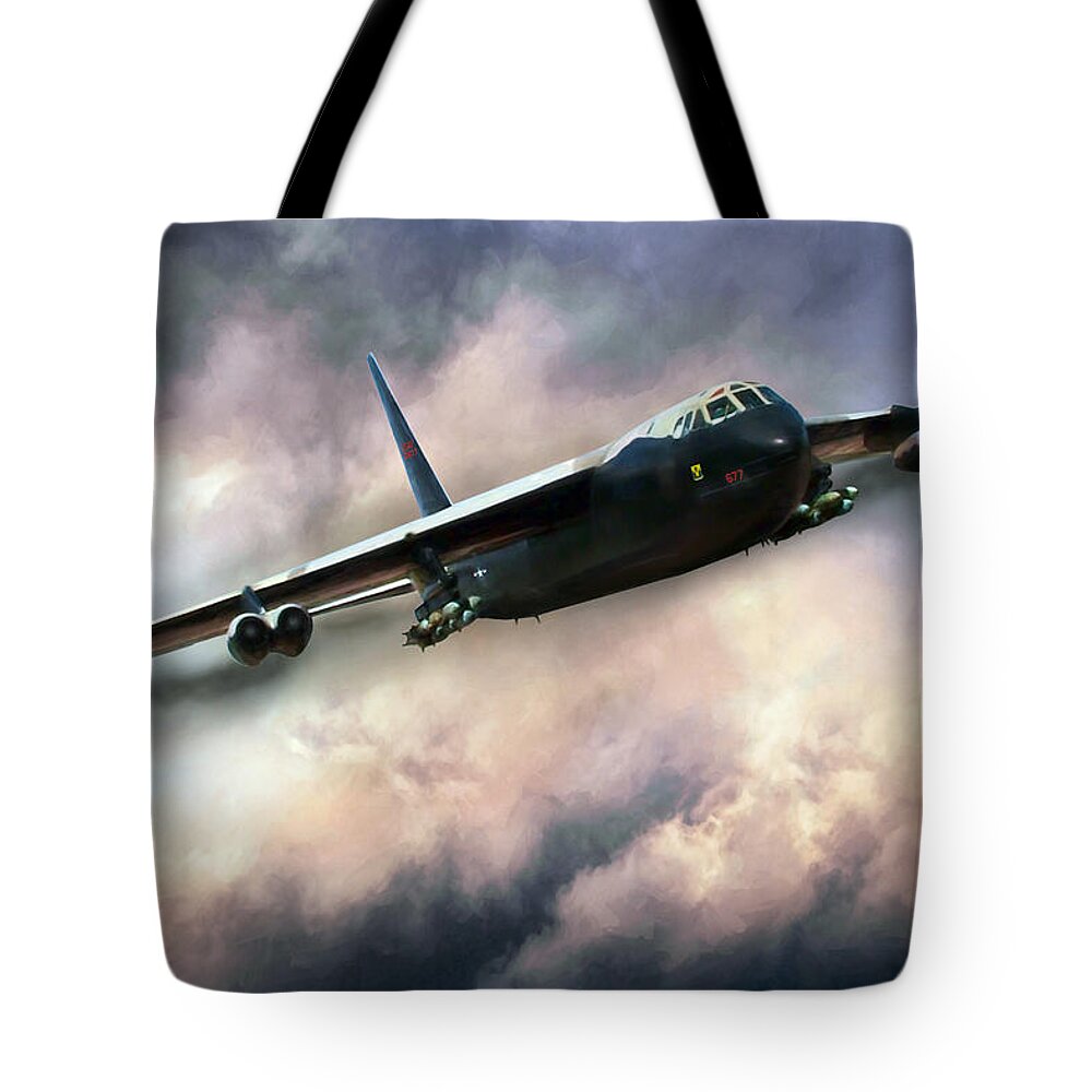 Aviation Tote Bag featuring the digital art Large And In Charge by Peter Chilelli