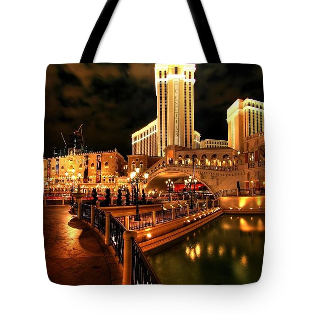 Las Vegas Tote Bag featuring the photograph Las Vegas by Jackie Russo