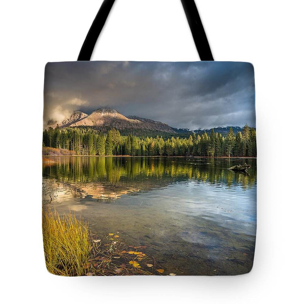 Chaos Crags Tote Bag featuring the photograph Lassen Autumn by Greg Nyquist