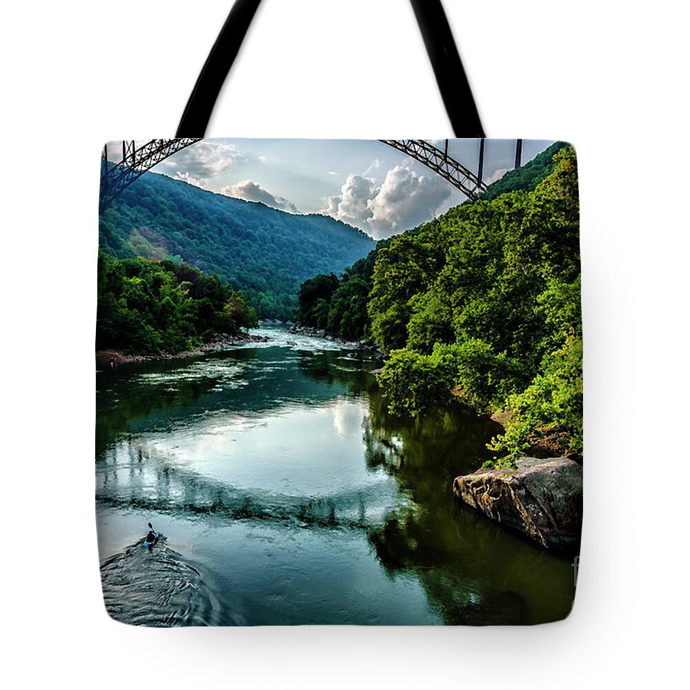 Usa Tote Bag featuring the photograph Last Paddle by Thomas R Fletcher