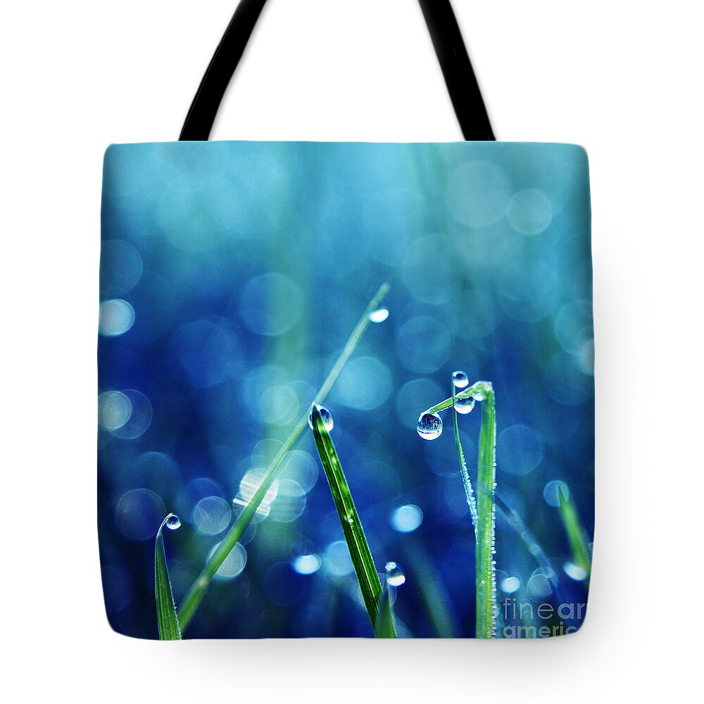 Grass Tote Bag featuring the photograph Le Reveil - s01a by Variance Collections