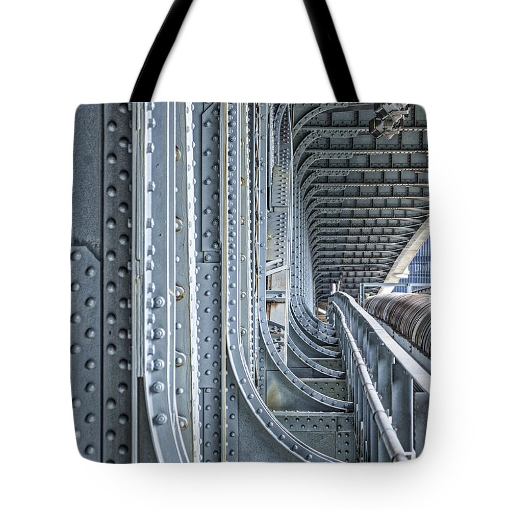 Cleveland Tote Bag featuring the photograph Leading Lines by Stewart Helberg