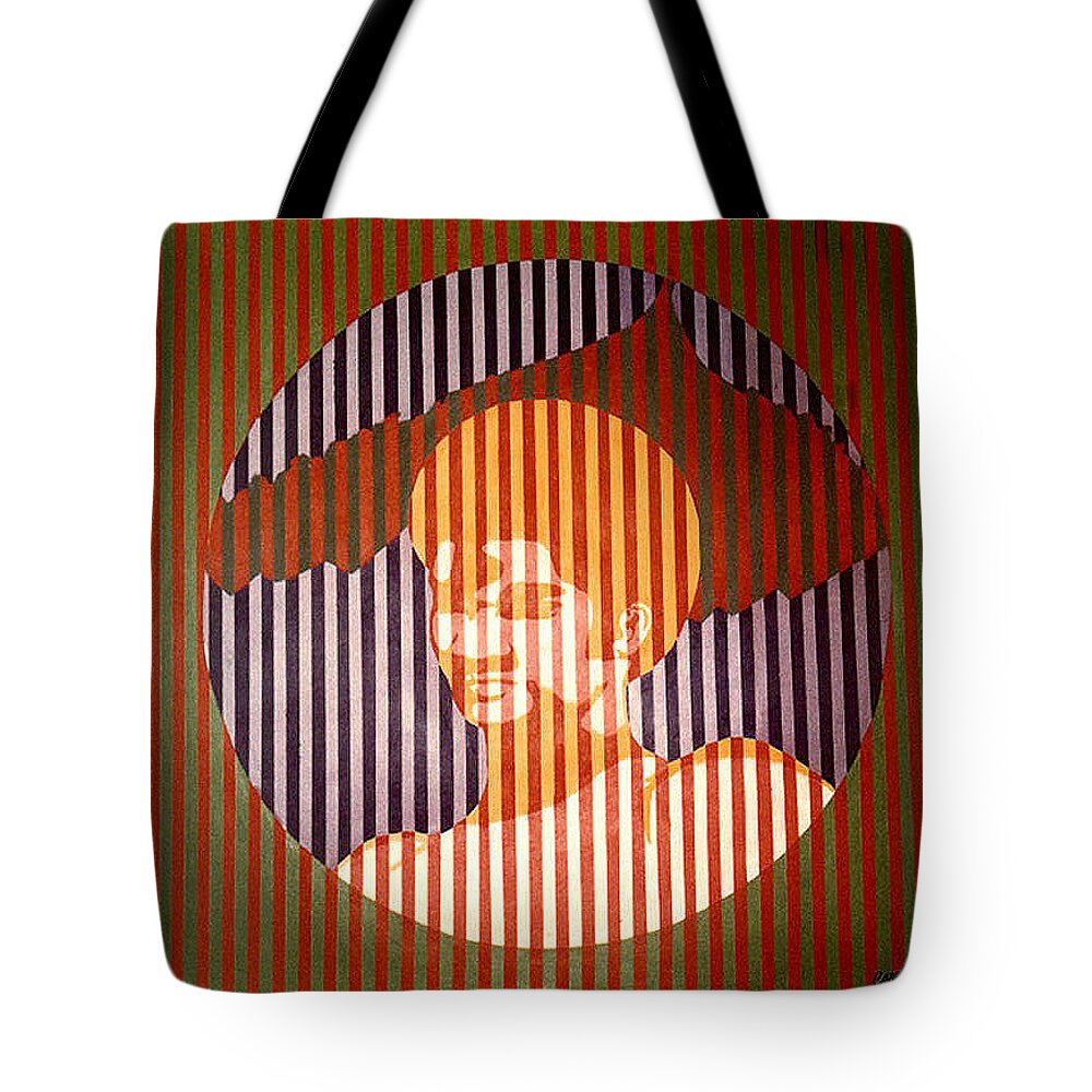 Protest Tote Bag featuring the painting Leading the Masses by Carol Neal-Chicago