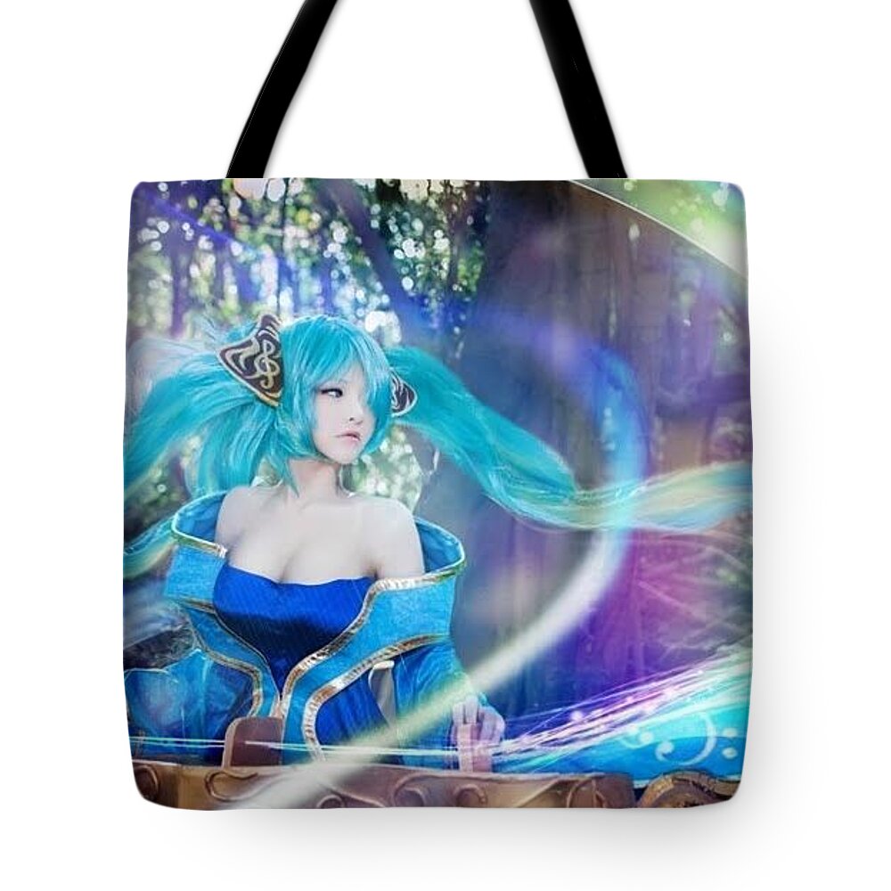 League Of Legends Tote Bag featuring the photograph League Of Legends by Mariel Mcmeeking