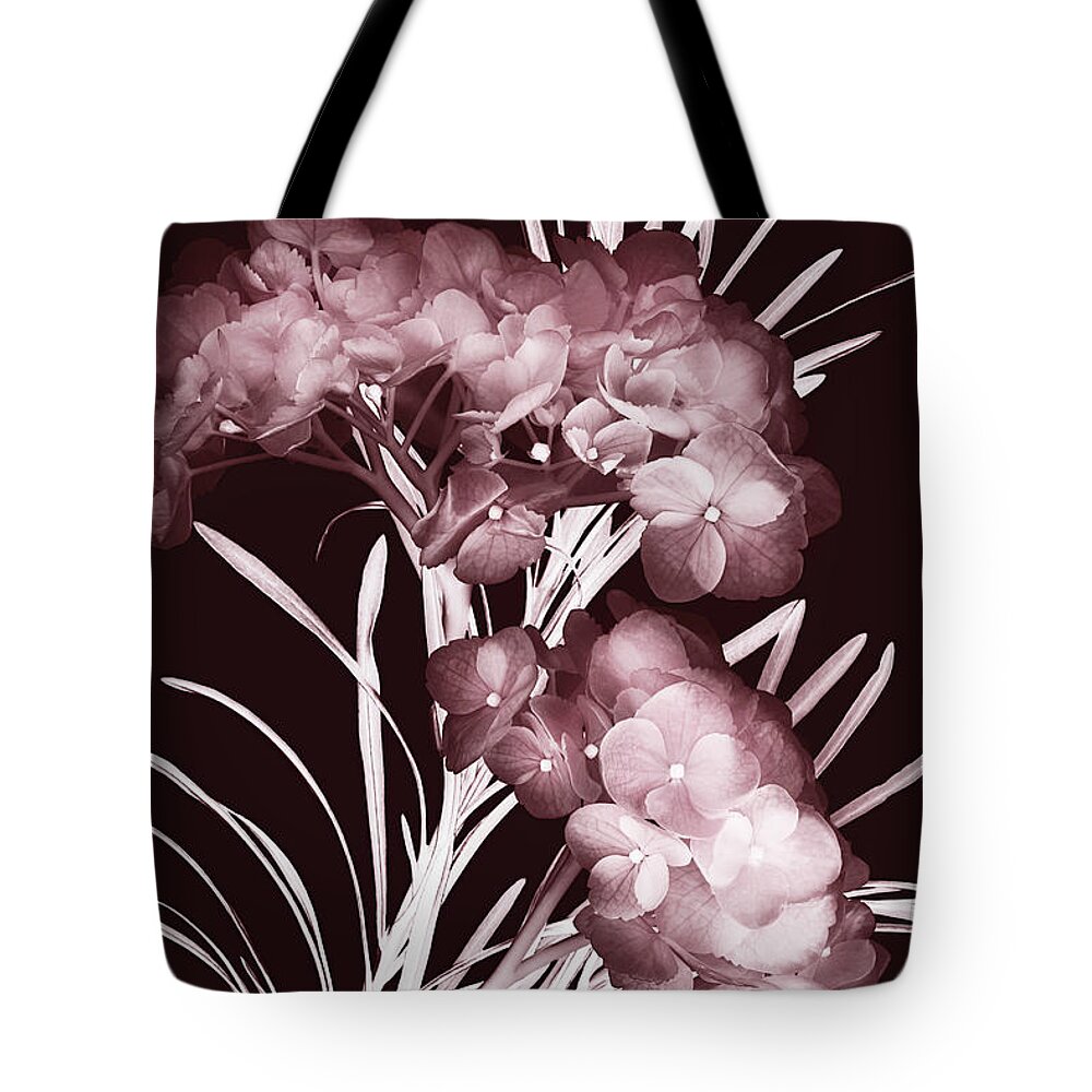Flowers Tote Bag featuring the photograph Leaves and Petals I by Leda Robertson