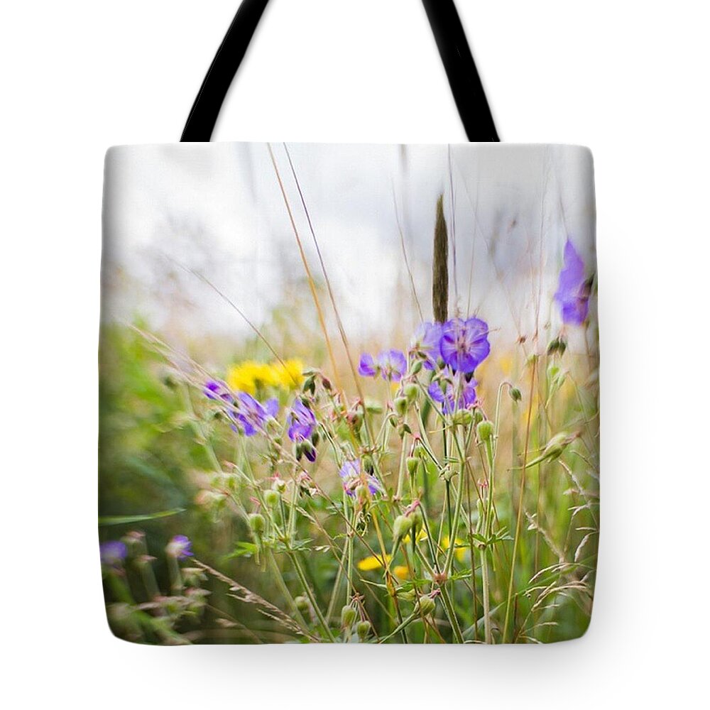 Composerpro Tote Bag featuring the photograph #lensbaby #composerpro #sweet35 #floral by Mandy Tabatt