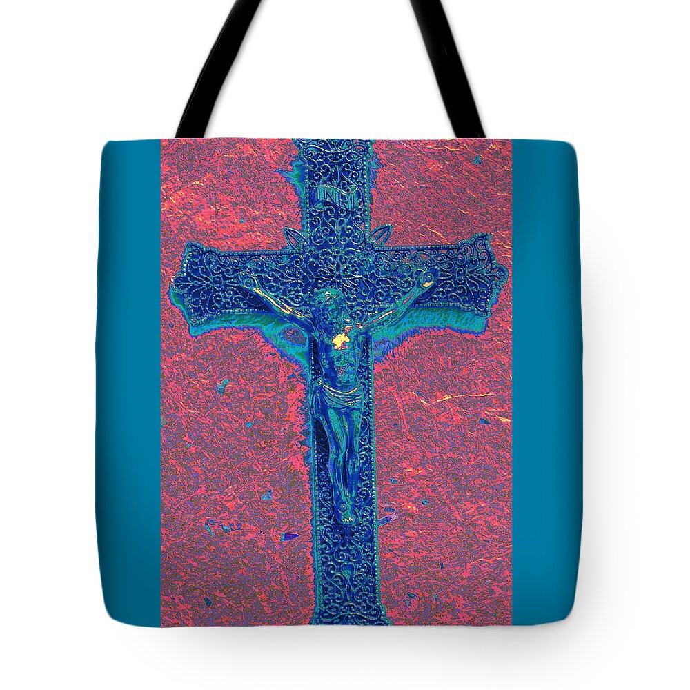 Cross Tote Bag featuring the photograph Lent 3 by M Diane Bonaparte