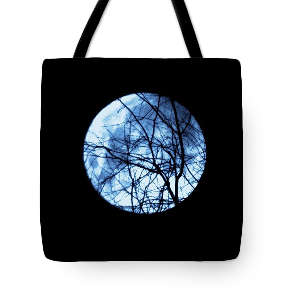 Moon Tote Bag featuring the photograph Lesser One by Danielle R T Haney