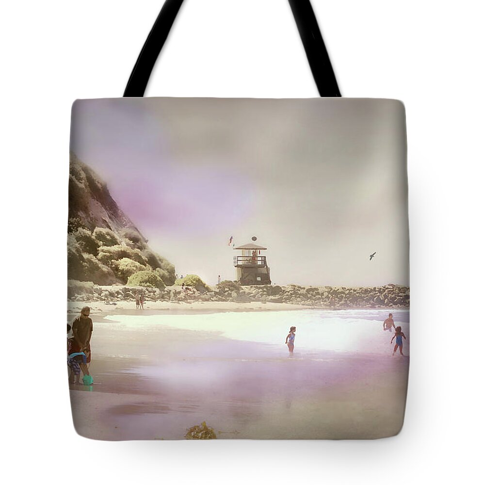 Laguna Nigel Tote Bag featuring the photograph Let the Children Play by Diana Angstadt