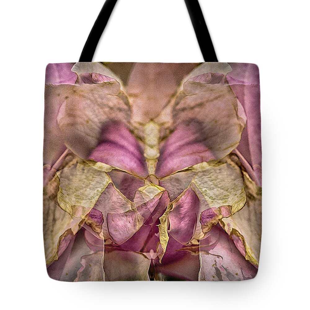 Butterfly Tote Bag featuring the photograph Lether Butterfly Or Not by Paul Vitko