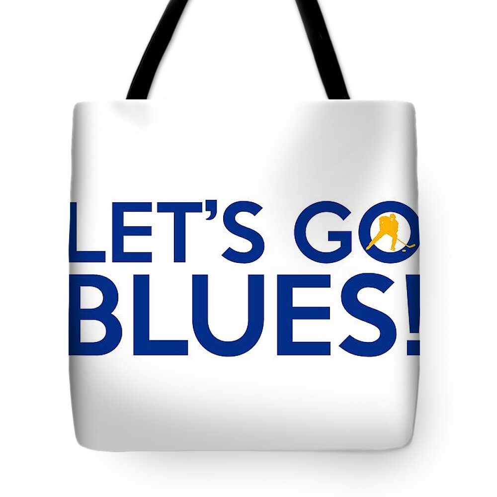 Let's Go Blues Tote Bag by Florian Rodarte - Fine Art America