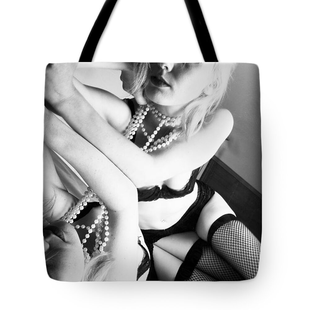 Artistic Tote Bag featuring the photograph Life as a Model by Robert WK Clark