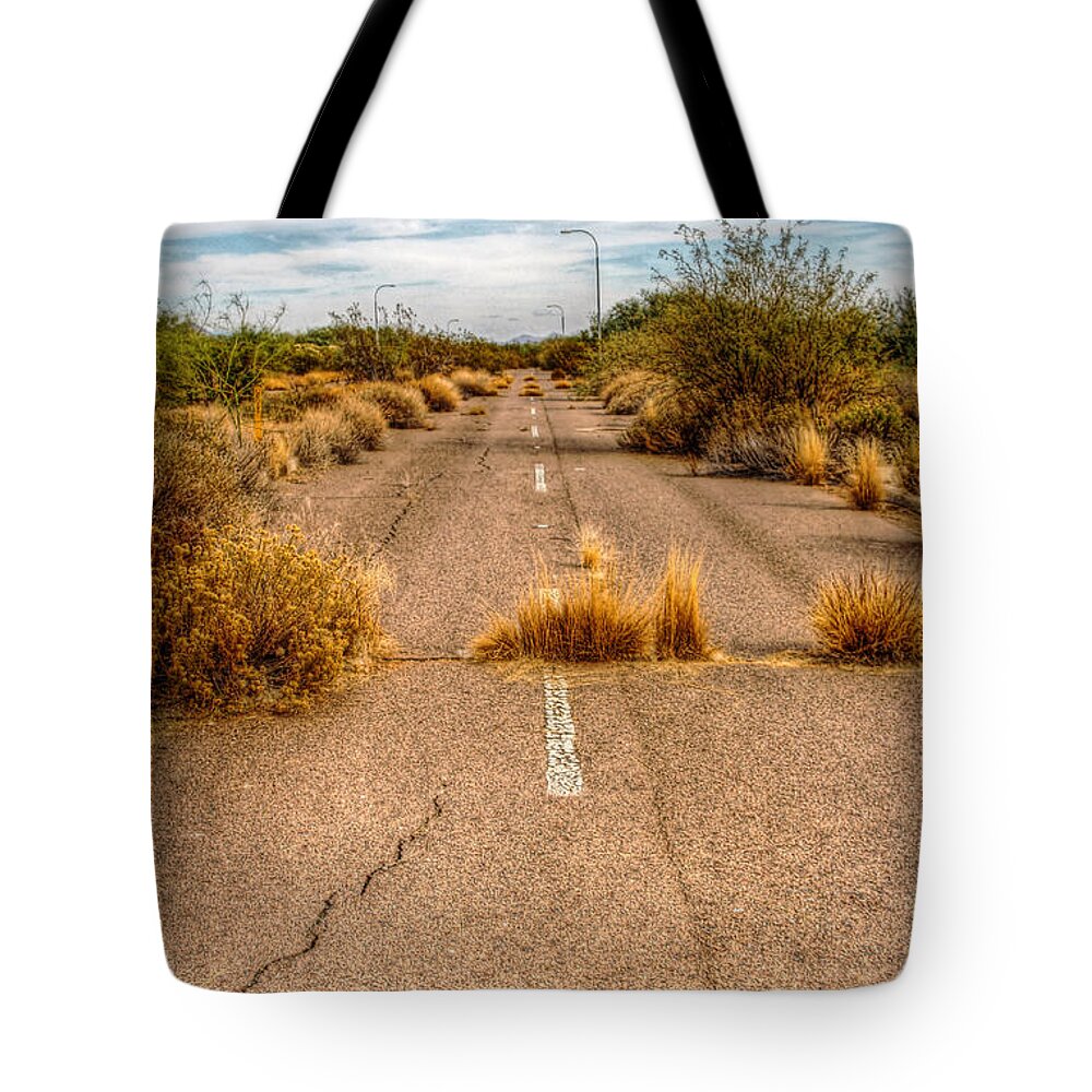Landscape Tote Bag featuring the digital art Life by Dan Stone