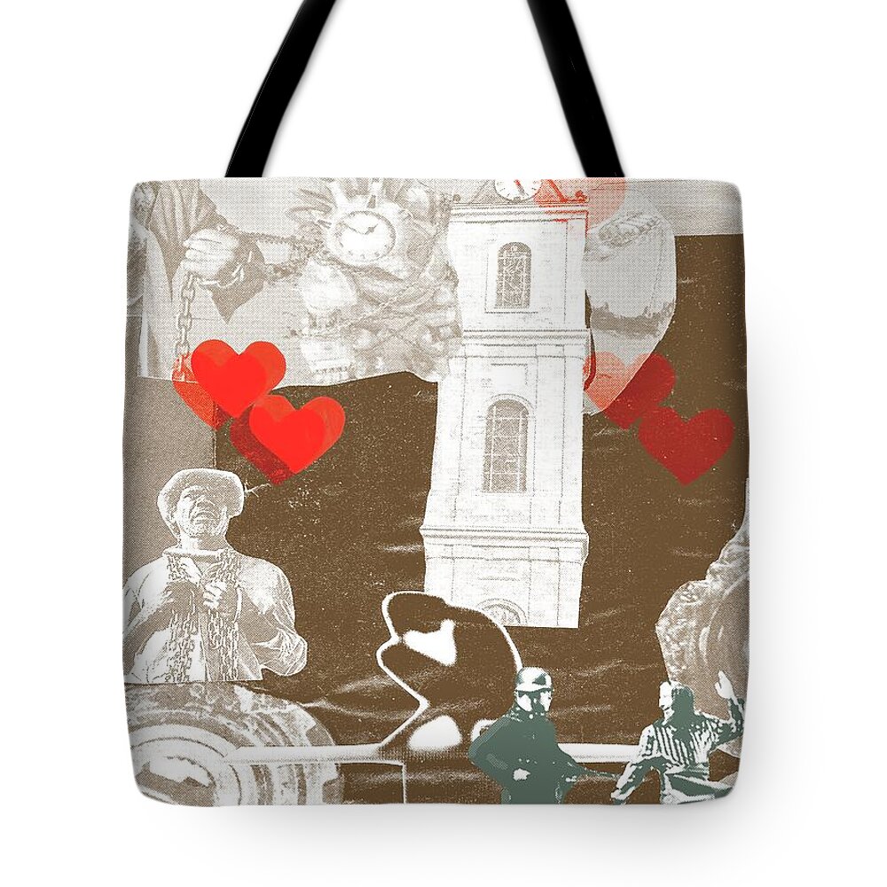 Love Tote Bag featuring the digital art Life is beautiful by Keshava Shukla